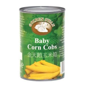 Golden Swan Baby Corn Cobs-24x425g