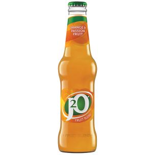 J2O Orange & Passion Fruit Glass Bottle-24x275ml