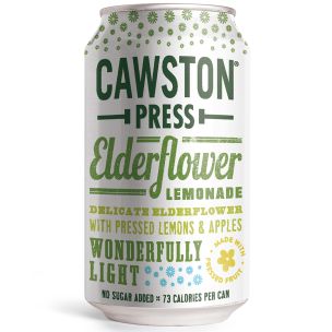 Cawston Press Sparkling Elderflower Lemonade 24x330ml