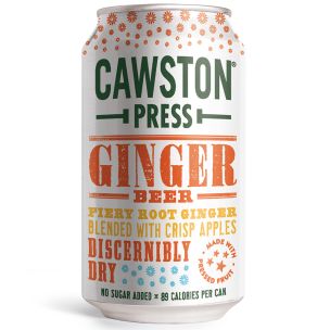 Cawston Press Sparkling Ginger Beer 24x330ml