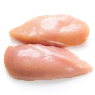 Perdigao Frozen Halal Raw Brazilian Chicken Fillets (1.2-1.6% Salt,140g+)-1x15kg