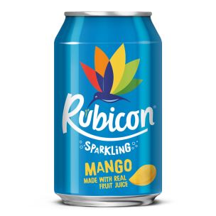 Rubicon Mango Sparkling Cans 24x330ml