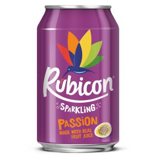 Rubicon Passion Fruit Sparkling Cans 24x330ml
