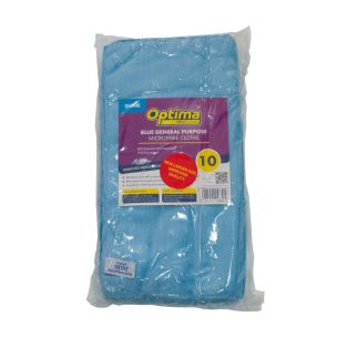 Optima Microfibre Cloth Blue-1x10
