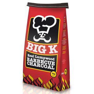 Big K Bag Lumpwood Charcoal (not for resale) 1x5kg