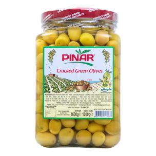 Pinar Cracked Green Olives 1x1000g