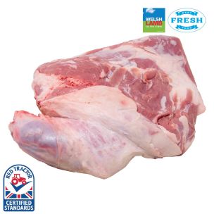 Fresh Welsh Halal Lamb Bone in Shoulders (Price Per Kg) Box Appx. 4kg