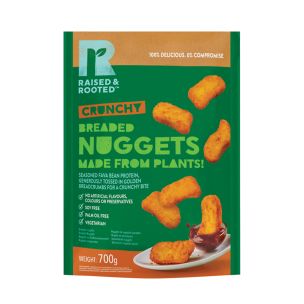 Raised & Rooted (Plant Based) Breaded Nuggets(18g)-1x700g