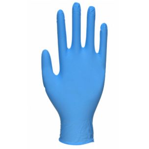 Disposable Powder-Free Blue Nitrile Gloves XL-1x100