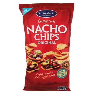 Santa Maria Original Corn Nacho Chips 12x475g
