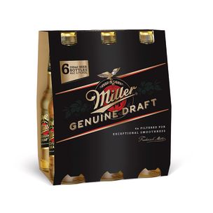 Miller Genuine Draft Beer 4x6x330ml
