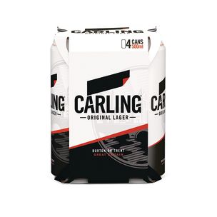 Carling Can 6x4x500ml