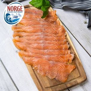 Frozen Norwegian Cold Smoked Salmon Pre Sliced Whole Fillet price Up To 1.5kg
