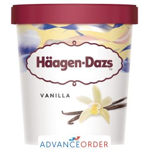Haagen Dazs Vanilla Ice Cream-8x460ml