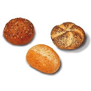 Dauphine Fully Baked Classic Mini Rolls (Mix)-75x32g