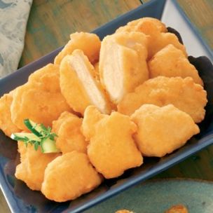 JJ Halal Battered Chicken Breast Fillet Nuggets-3x1kg