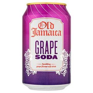 Old Jamaica Grape Soda Cans-24x330ml