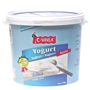 Yayla Strained Yoghurt (Suzme) (10% Fat)-1x5kg