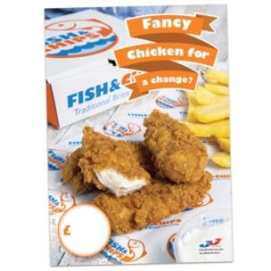 Fancy Chicken For A Change Poster 1x1