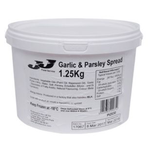 JJ Frozen Garlic and Parsley Mix 1x1.25kg