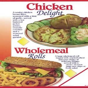 Poster-Chicken Delight & Wholemeal Rolls
