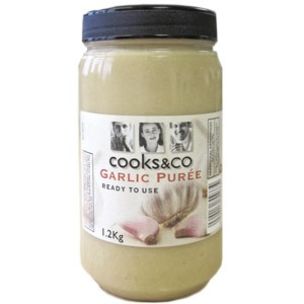Cooks & Co Garlic Puree (Single)-1x1.2kg