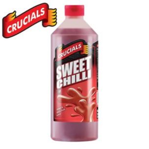 Crucials Sweet Chilli Sauce (Bottle)-6x1L