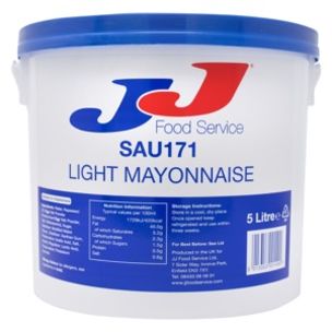 JJ Light Mayonnaise (Small Bucket)-1x5L