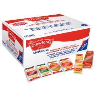 Crawford's Minipacks Assorted Biscuits (3 Biscuits per Pack 6 Varieties)-1x100