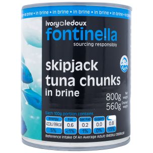 Tuna Chunks In Brine -6x800g