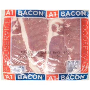 A1 Rindless Thin Cut Back Bacon-1x2.27kg