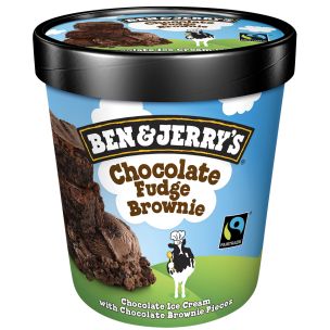 Ben&Jerry's Chocolate Fudge Brownie-8x465ml