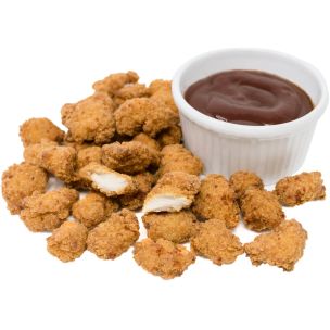 JJ/Premiumeat Halal Whole Muscle Southern Fried Poppin Chicken-1x1kg
