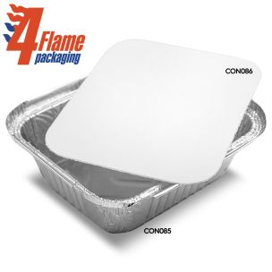 4Flame No:2 Poly Container Lids-1x1000