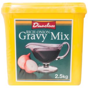 Dinaclass Rich Onion Gravy Mix-2x2.5kg