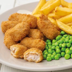 JJ Wholetail Breaded Scampi (Red Tape) 1x454g