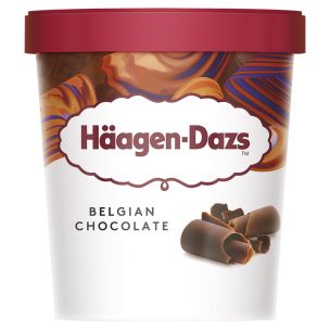 Haagen Dazs Belgian Chocolate Ice Cream-8x460ml
