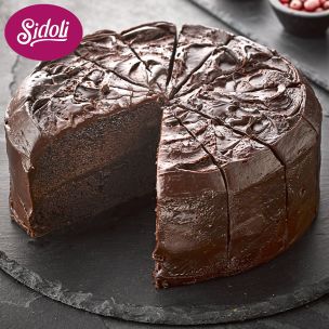 Sidoli Vegan Devils Food Cake (14 Portions)-1x2.1kg