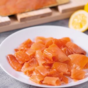 Coln Valley Long Sliced Smoked Salmon-1x454g
