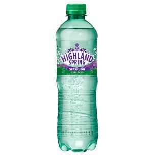 Highland Spring Sparkling Water (Plastic Bottles)-24x500ml