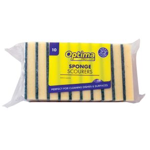 Optima Sponge Scourers - 1x10