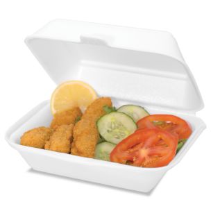 N9 (HP2) Burger & Chips Boxes (White) (185x43x150mm) 1x250