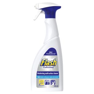 Flash Professional Disinfecting Multisurface Cleaner 6x750ml