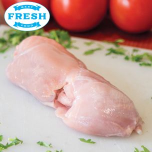 Fresh Halal Skinless Boneless Chicken Leg Meat-2x5kg