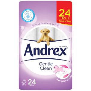 Andrex 2ply Toilet Rolls -1x24