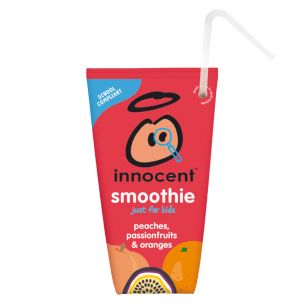 Innocent Peach and Passion Fruit Smoothie For Kids 16x150ml