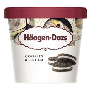 Haagen Dazs Cookies & Cream Mini Cup 12x95ml