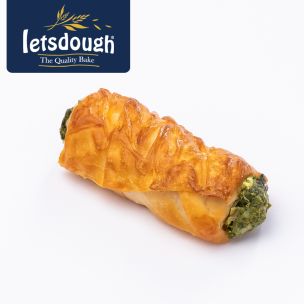 Letsdough Mini Pastry Rolls with Spinach & Cheese (12 Pieces) 1x500g
