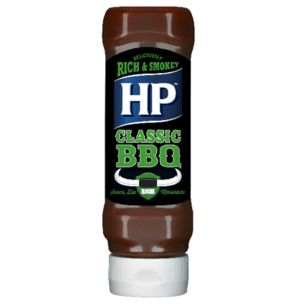 HP BBQ Classic Woodsmoke Sauce (Top Down Bottle)-8x465g