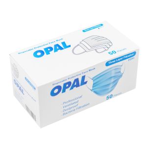 Disposable 3ply Face Mask 1x50
